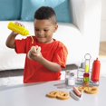 thumbnail image 3 of Melissa & Doug Condiments Set (6 pcs) - Play Food, Stainless Steel Caddy, 3 of 10