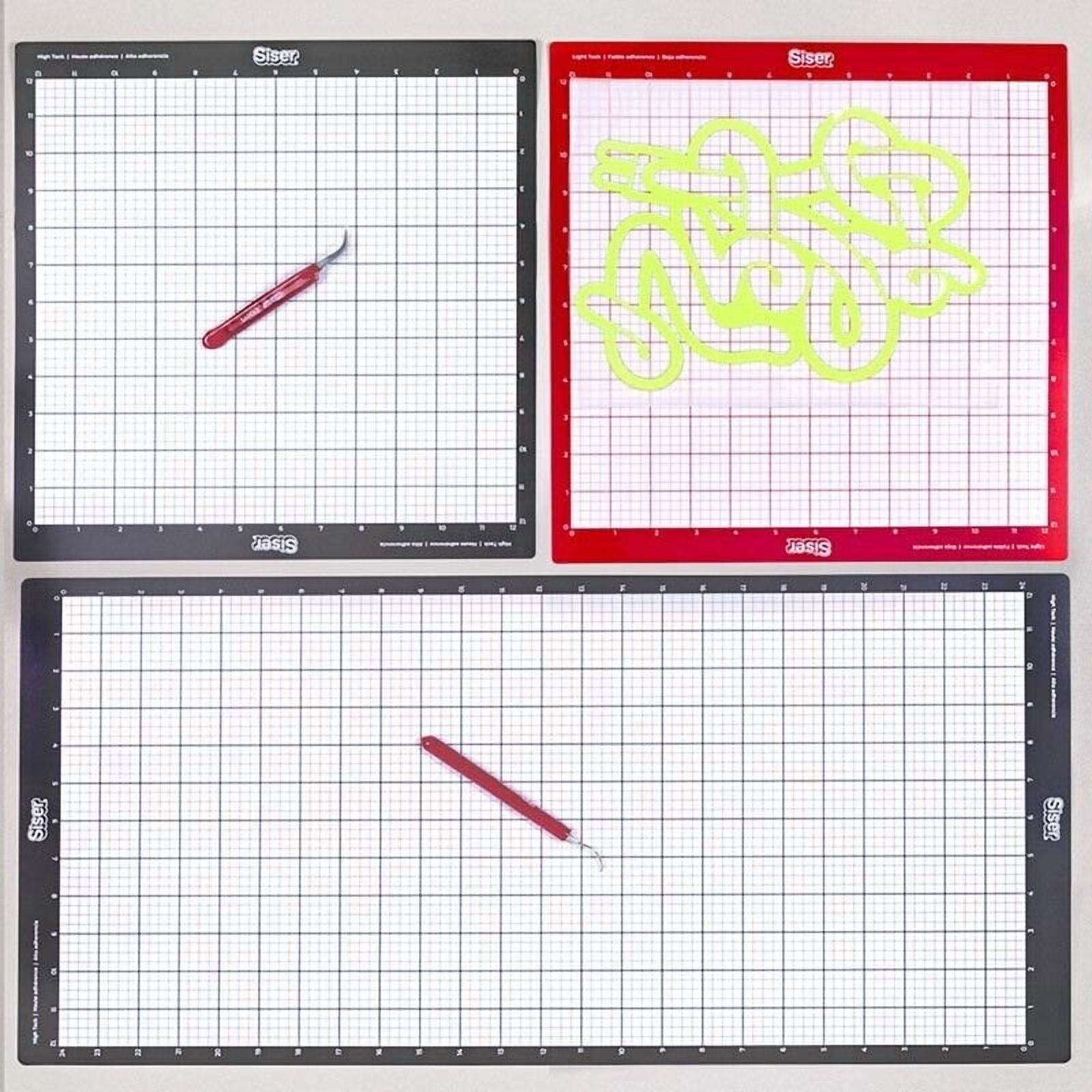 Siser 12"x12" High Tack Cutting Mat black