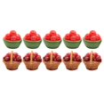 thumbnail image 5 of Mini Fruit Baskets Decorative Fruit Basket Crafts For DIY Projects 2.2X2CM Multi Color 10Pcs, 5 of 5