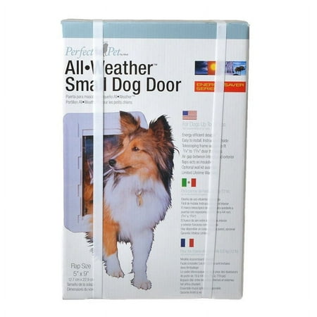 UPC: 0030559905501 | Perfect Pet All Weather Pet Door Small – (5W x 9.25H)