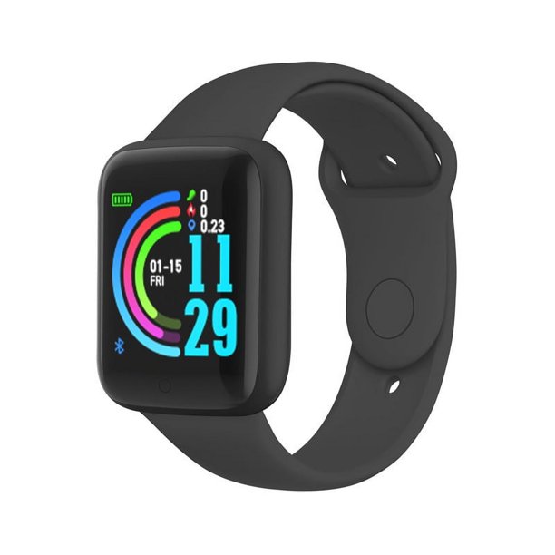 Rastreador de ejercicios con frecuencia cardíaca, presión arterial, oxígeno en sangre, monitor de sueño y temperatura, rastreador de actividad, reloj inteligente, podómetro para niños, hombres y mujeres brillar Electrónica