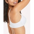thumbnail image 2 of Maidenform Comfort Devotion Convertible Underwire Bra, Full Coverage White/Stone 34C Women's, 2 of 5