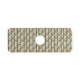 thumbnail image 7 of Yayeee Faucet Mat for Kitchen Sink 14.7" Diatomite Long Splash Guard Pad, Olive Green Flowers, 7 of 7