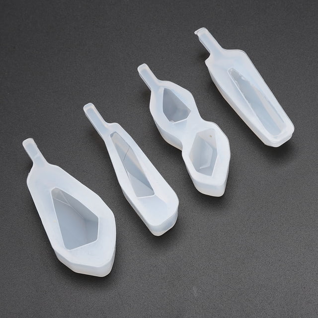Moule à Résine pour Bijoux, 2 Ensembles Moule à Résine en Gel de Silicone Moule à Résine DIY Matériaux de Qualité