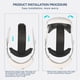 thumbnail image 5 of Correa cómoda para la cabeza para Meta Quest 3, correa de repuesto ligera Accesorios, reduce la presión sobre la cara Cómoda y práctica Gafas de realidad virtual con diseño abatible, 5 of 7