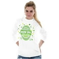 thumbnail image 4 of Sour Apple Blow Pop Retro Candy Logo Long Sleeve TShirt Men Women Brisco Brands M, 4 of 6