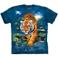 thumbnail image 1 of The Mountain Men's  3D Tiger T-shirt Blue, 1 of 1