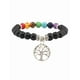 thumbnail image 1 of Pulsera Xtellar De Los 7 Chakras Con Árbol De La Vida multicolor Diámetro 5 cm Largo 21 cm, 1 of 4