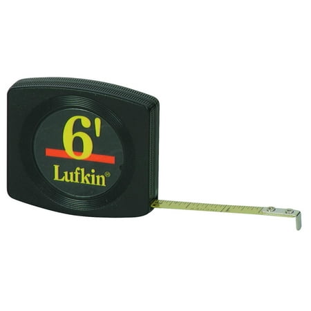Lufkin W616 Single Side Measuring Tape 6 ft L X 1 4 in W Steel