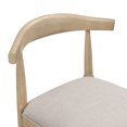 thumbnail image 4 of Christopher Knight Home 37.5" Mid-Century Counter Stools with Curved Backrest and Puffy Seat, Pebble, Set of 2, 4 of 9