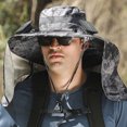 thumbnail image 3 of Solar Fan Hat with Neck Flap USB Rechargeable UV Protection Dual Cooling Fan Fishing Hat Foldable Men Women Fisherman Hiking Mountaineering Sun Hat, 3 of 7