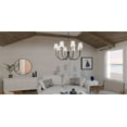 thumbnail image 2 of Quoizel Bayside 8-Light Matte Black Chandelier, 2 of 8