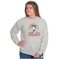 thumbnail image 3 of Betty Boop Cartoon Unafraid To Be Me Women Crewneck Sweatshirt Brisco Brands S, 3 of 6