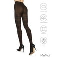 thumbnail image 6 of MeMoi Glasgow Plaid Cotton Blend Sweater Tights - Womens - Female, 1X/2X, Brown Heather, 6 of 12
