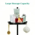 thumbnail image 7 of Rustproof Shower Caddy Corner For Bathroom,Corner Shower Caddy Tension Pole, 4-Tier Shower Tension Rod Organizer, 7 of 7