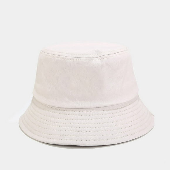 Aqestyerly Bucket Hats Soild Summer Travel Beach Sun Hat Cap Unisex