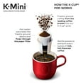 thumbnail image 6 of Keurig K-Mini K15 Single-Serve K-Cup Pod Coffee Maker, Platinum, 6 of 9