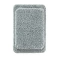 thumbnail image 2 of Better Homes and Gardens Grey Cloud 2pc Bath Rug Set, 17 x 20 & 20 x 30, Polyester, 2 of 6