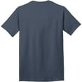 thumbnail image 2 of Joe's USA Heavyweight 6.1-ounce, 100% cotton T-Shirts-3X-Steel Blue, 2 of 2