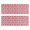Pink Christmas Santa, variant on Kitchen Rugs Sets Of 2,Pink Christmas Santa and Tree Pattern Anti Fatigue Kitchen Mat Rugs Non Slip Washable,Decorative Kitchen Floor Mats for Kitchen,Sink,Laundry,17"X47"