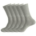 thumbnail image 4 of For Womens Mens Non Binding Top Circulatory Diabetic Cotton Crew Socks, 4 of 9