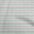 thumbnail image 1 of oneOone Silk Tabby Green Fabric Stripes Sewing Material Print Fabric By The Yard 42 Inch Wide, 1 of 4