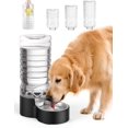 thumbnail image 1 of Dispensador de agua para perros Heouvo de 9,5 L con recipiente de acero inoxidable, 1 of 6