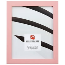 Craig Frames Confetti, 12x18 inch Picture Frame, Light Pastel Pink