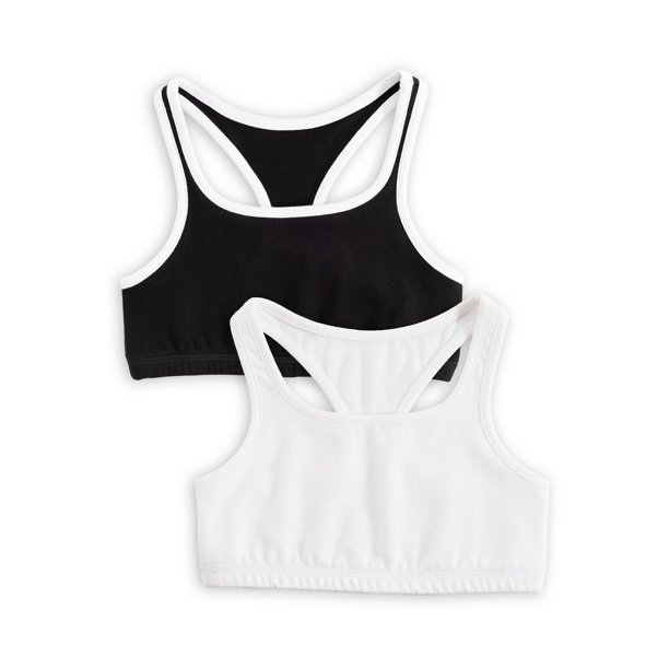Athletic Works Athletic Works Girl's 2Pack Active Sports Bra Set 418 & Plus