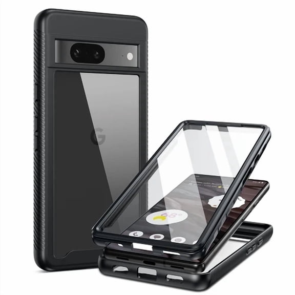 YANI- For Google Pixel 7A Case Full Coverage Rugged Shockproof Phone Cover