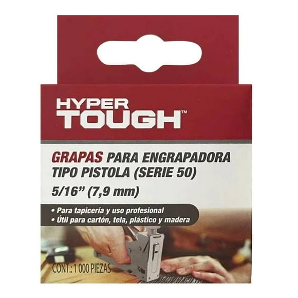 Grapa Hyper Tough Plata Acero