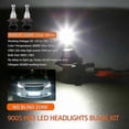 thumbnail image 4 of 2X 9005 HB3 LED Headlight kit HB3 80W 8000LM High Low Beam 6000K White Bulb, 4 of 5