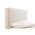 thumbnail image 6 of Kosmo Upholstered Twin Panel Headboard Sand, 6 of 8