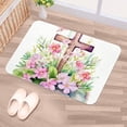 thumbnail image 5 of Easter Polyester Non-Slip Machine Washable Chair Rugs Office Mat Area Rugs Bath Rug, 5 of 6