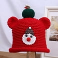 thumbnail image 4 of Cozy Christmas Knit Beanie For Women Men Fun Holiday Party Hat Cute Xmas Stocking Cap Soft Yarn Winter Earflap Cap For Family, 4 of 4