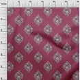 thumbnail image 3 of oneOone Cotton Flex Magenta Fabric Block Fabric For Sewing Printed Craft Fabric By The Yard 40 Inch Wide, 3 of 6