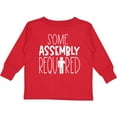 thumbnail image 3 of Inktastic Some Assembly Required Left Arm Amputee Boys or Girls Long Sleeve Toddler T-Shirt, 3 of 5