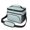 Unicorn and Rainbow-1, variant on Unicorn and Rainbow Blue Pattern Insulated Lunch Box for Women Men, Medium Leakproof Cooler Bag with Adjustable Strap, 10"x6.7"x8"