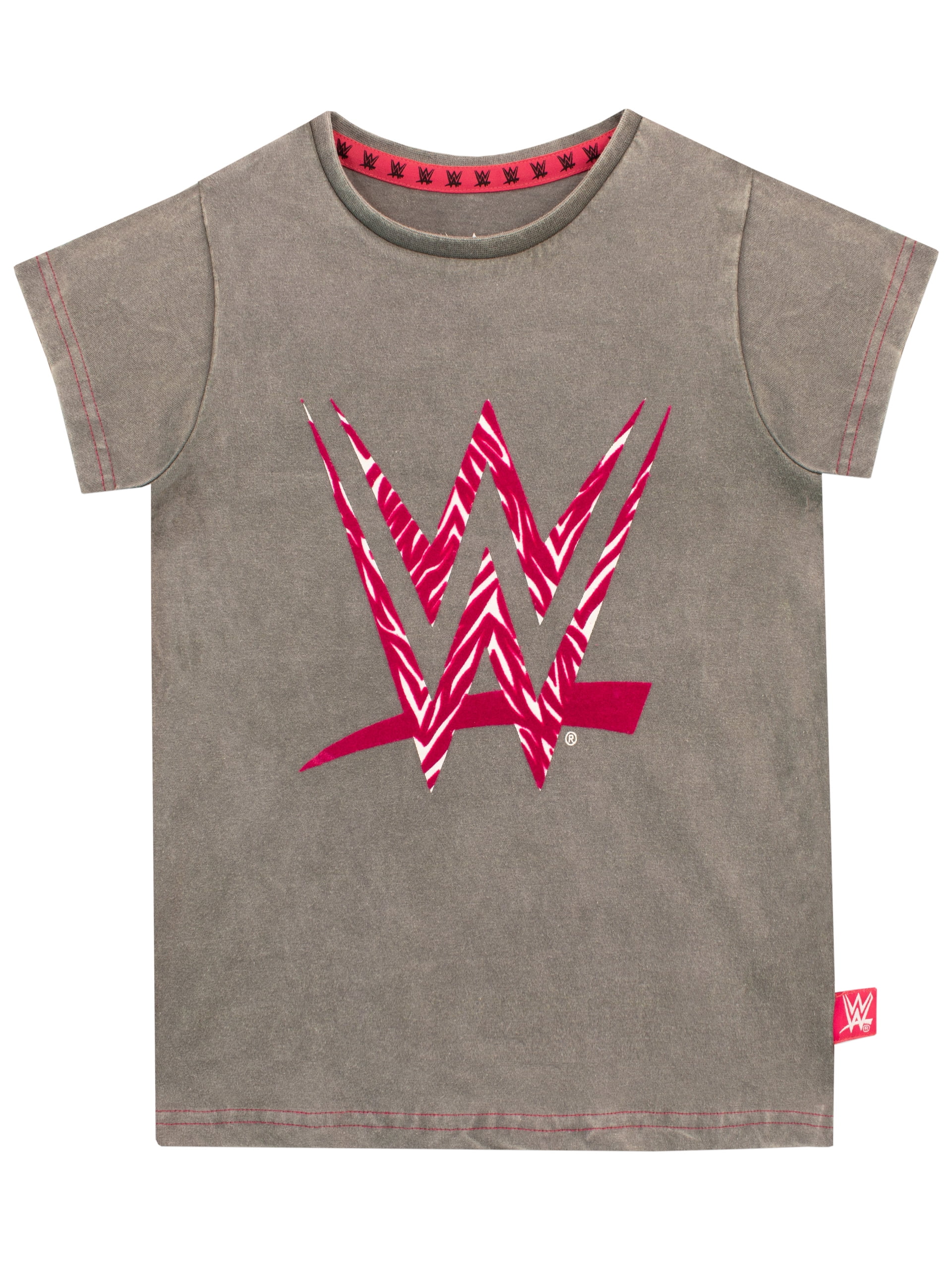 WWE T-Shirt Gray Sizes - Walmart.com