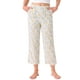 thumbnail image 1 of Pantalones de pijama para mujer INSPIRE CHIC 100% algodón, ropa de descanso impresa, pantalones ligeros para dormir con bolsillos S Tulipanes Amarillos, 1 of 6
