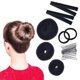 thumbnail image 1 of 17 Uds. Para hacer moños en el pelo con forma de donut, rizadores para el pelo, 1 of 5