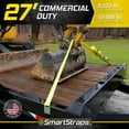 thumbnail image 2 of 2 in. x 27 ft. Yellow Commercial RatchetX Tie Down Strap w/ Flat Hooks with 3,333 lb. Safe Work Load - 1 pack, 2 of 5