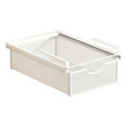 thumbnail image 2 of Cesta de almacenamiento debajo del estante, estante extraíble para mesa, práctico y estable cajón organizador debajo del escritorio para estantería de XS, 2 of 8