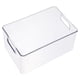 thumbnail image 5 of Caja de plástico para guardar papelería, portátil, de escritorio, organizadora para el hogar, 5 of 7