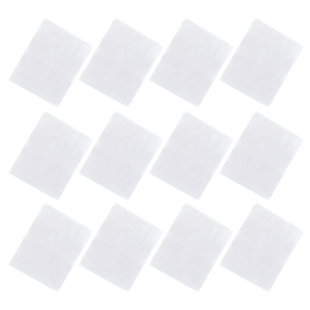 FESTFENDS 12Pcs Portable Travel Shoe Bags Transparent Plastic Moisture Free Storage for Frequent Travelers