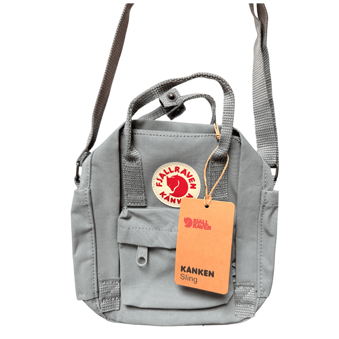 Fjallraven Kanken Sling Crossbody Shoulder Bag For Everyday Use & Travel, Fog Backpack Height 7.8 in, 2.5 L