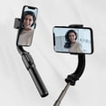 thumbnail image 2 of Selfie Stick Tripod, 1 Axis Gimbal Smartphone Stabilizer with Remote Control and 450 mAh Battery, Quick Auto Balance Gimbal Mobile Phone Tripod Compatible with iPhone & Android, 2 of 5