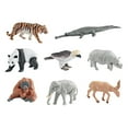thumbnail image 2 of 8 figuras de animales, juguetes, animales del zoológico, colecciones de figuritas, regalos educativos para el Día de San Valentín para cumpleaños,, 2 of 9