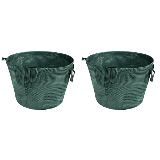 Bolsas Basura Jardín 50L Césped Plegable para Jardinería Bote