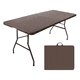 thumbnail image 1 of Mesa Plegable Top Living de Plástico Estilo Ratán, 1 of 9